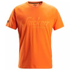 Snickers logo T-shirt 2590, Warm Orange (XS)