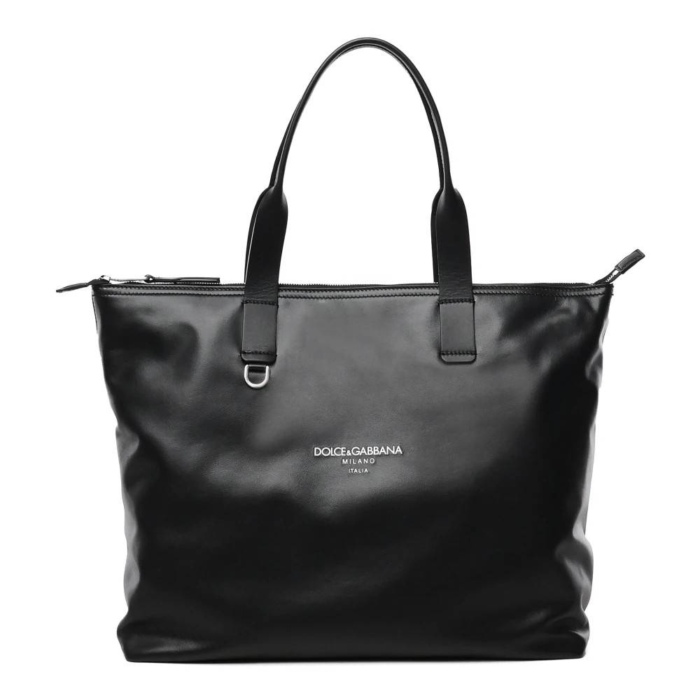 Dolce & Gabbana - Shopping Bag Media Väskor - Herr - ONE Size - Bomull
