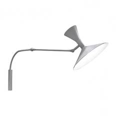Nemo Lampe de Marseille Mini Vägglampa Matt Grå