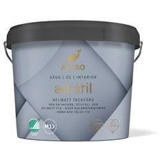 ad.stil Helmatt Väggfärg - 10L - Valfri mörk kulör (Outlet) - Valfri mörk kulör [Blandas enbart från brytbas C = Vita/ljus kulörer går ej] (10 L [bas 9L])