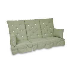 Hammockdynset hög rygg oliv