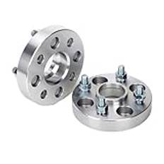 bil Hjul Spacer 2Pieces PCD 4X100 Center Hole 54.1mm Hjul Smidda Distanser Adapter Flänspackning M12X1.5 för Kia K2 för Picanto Ruiou Hjulavståndsadapter breddning(2PCS 50mm)