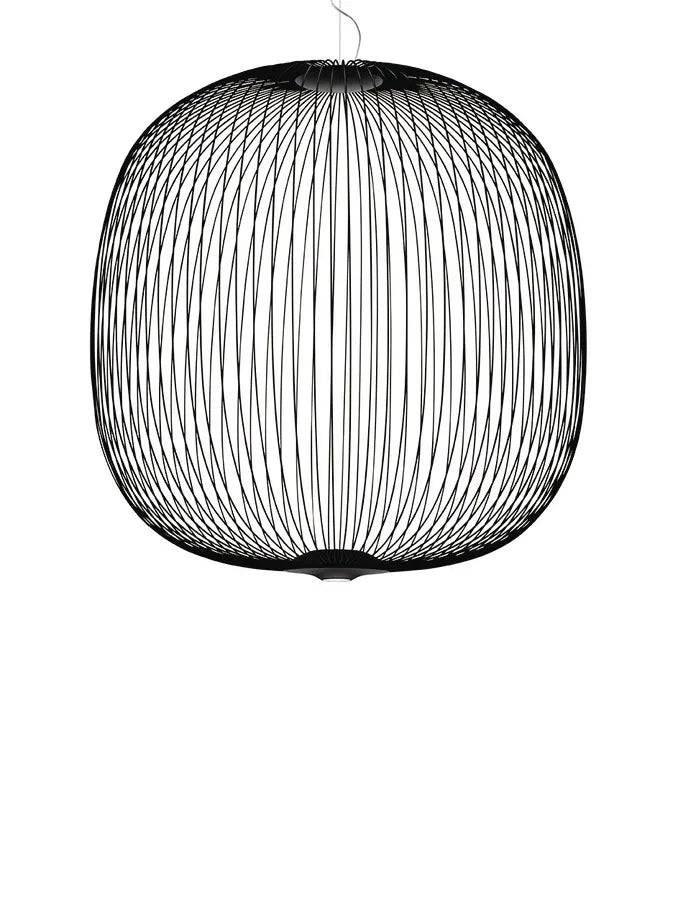 Spokes 2 Pendel fra Foscarini Stor / Sort / MyLight - Jacobsen Plus