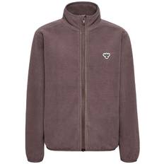 Hummel Fleecejakke - hmlJR - Peppercorn - Hummel - 4 år (104) - Fleecejakke