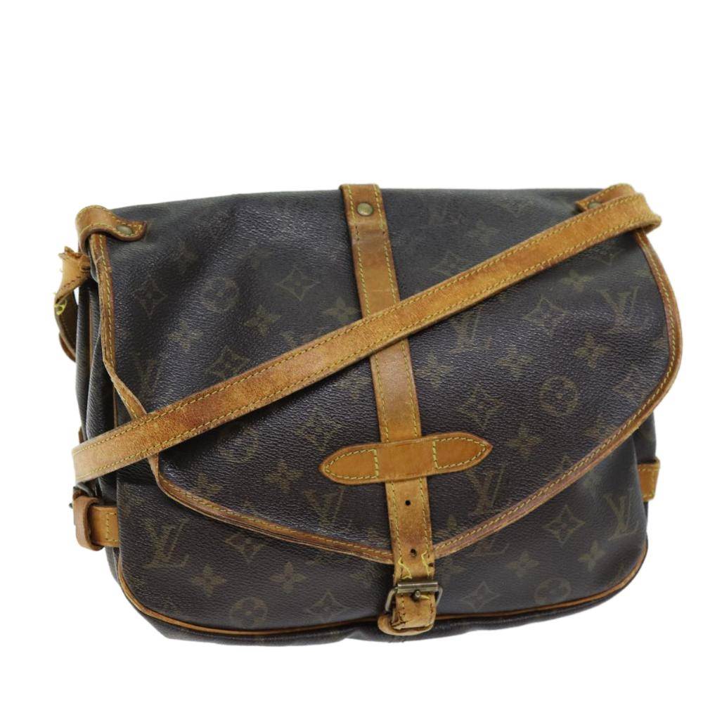 Louis Vuitton Vintage Louis Vuitton Saumur W 28cm x H 24cm x D 10cm - Skuldertasker hos Magasin.