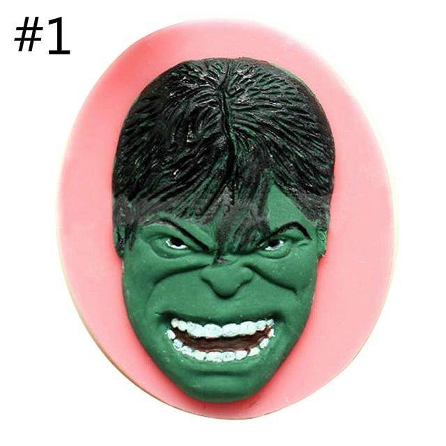 Tårtform mask silikon fondant tvål DIY dekoration