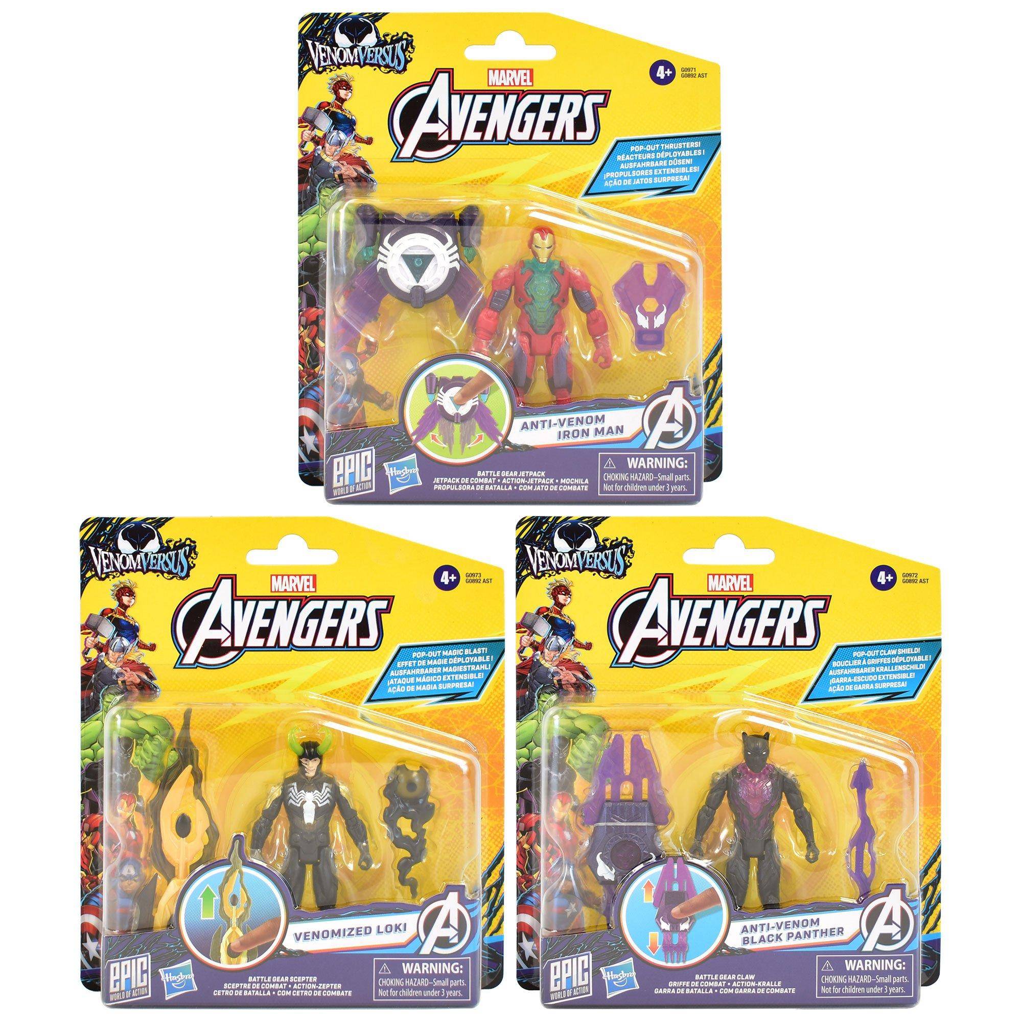 Marvel Kids' Supergear Avengers Action Figure