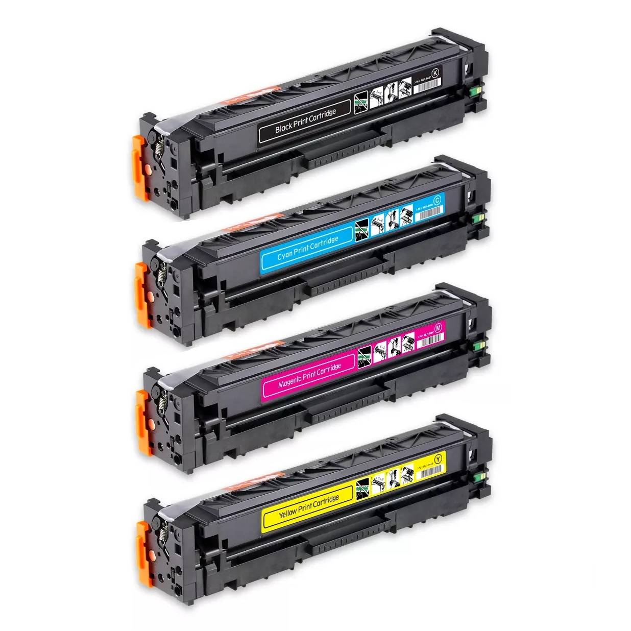 HP 201A toner 4 stk BCMY 5.700 sider kompatibel rabatpakke