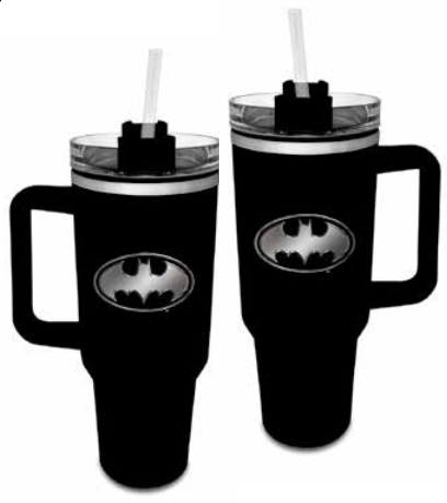 Batman - Bat Symbol - Stainless Steel Drinks Bottle 1.2L