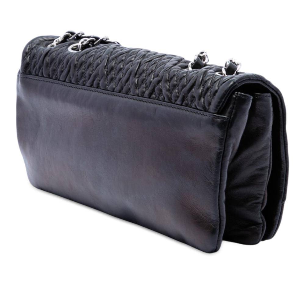 Chanel Vintage Chanel Flap Bag Stl. - Chanel Vintage Från Magasin - Black (L 14cm x W 26cm x D 3cm)