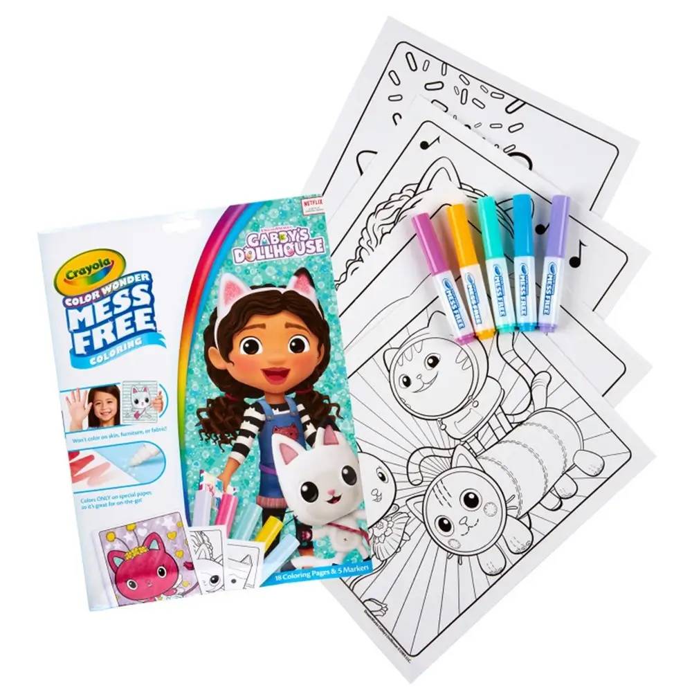 CRAYOLA Colour Wonder GABBYS DOCKSKÅP