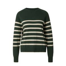 Lexington Clothing Freya Cotton/Cashmere Sweater Grön