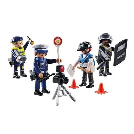 Politifigur Sæt Playmobil Action Heroes Byggesæt 71730