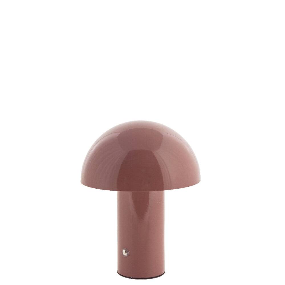 Nessina trådløst transportabel LED lampe H19 cm. lyserød