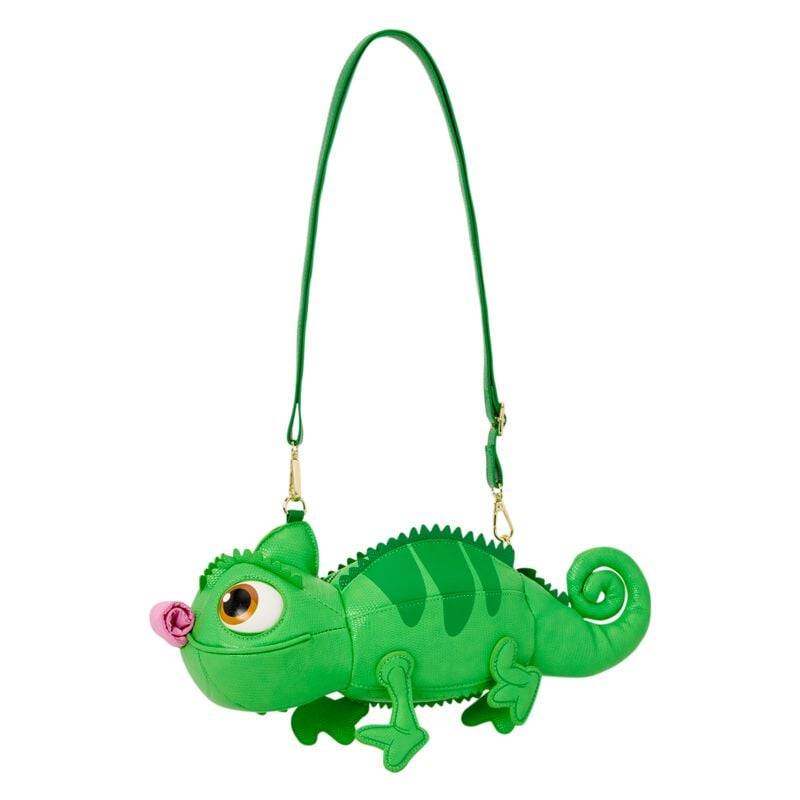 Tangled - To På Flugt - Disney Skuldertaske - Loungefly - Pascal - Ingen - multifarvet