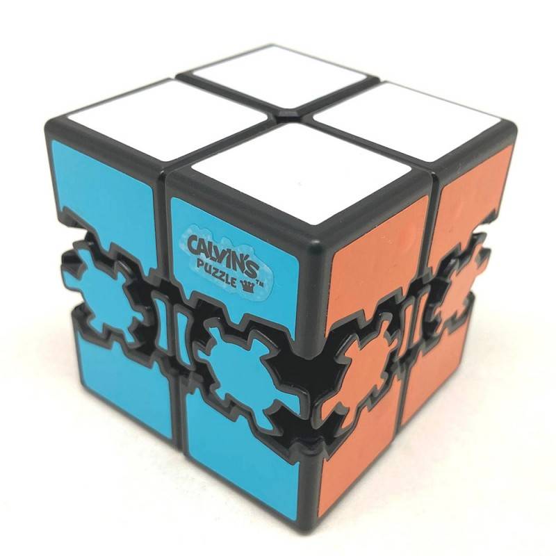 Gear 2x2 Plus Cube (6-color stickers) - Rubiks Kub