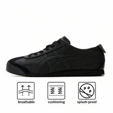 Mexico 66 Andningsbara Casual Sneakers För Herr & Dam, Vardagsskor För Par 1183C102-002 (EUR36,EUR37,EUR38,EUR39,EUR40,EUR37.5,EUR39.5,EUR40.5)