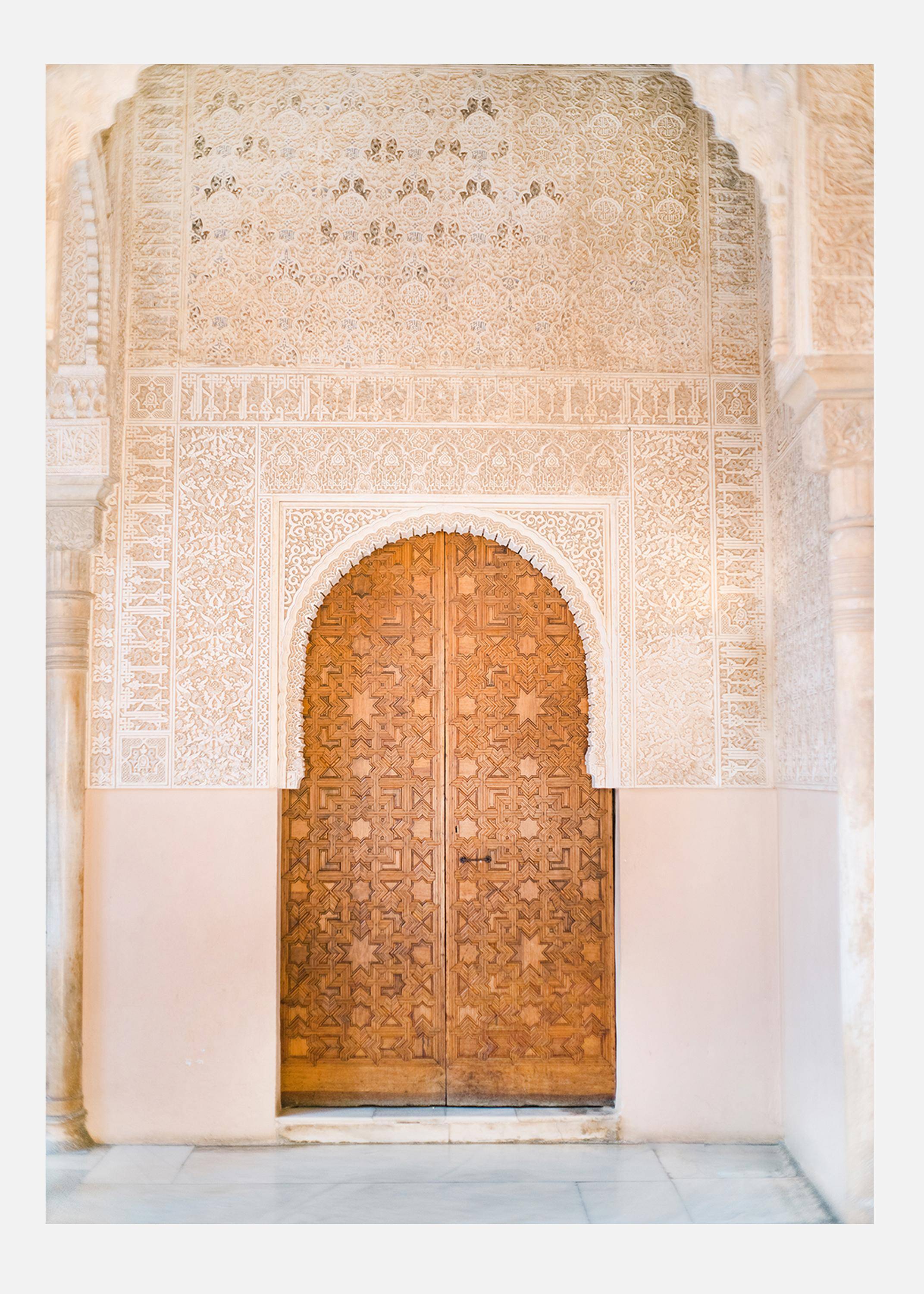 Alhambra Door Canvastavla (70x100 cm)