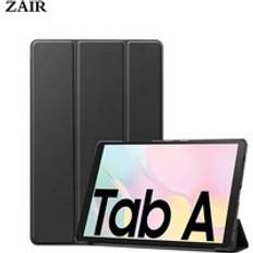 Funda samsung sm -t580 sm-t585 fodral tablettpåse pu läder tri-fold ebook fodral för galaxy tab a t580 10.1 '' surfplatta - Svart