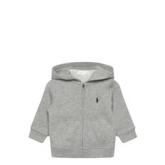RALPH LAUREN BABY Fleece Full-Zip Hoodie |Grå |75-79