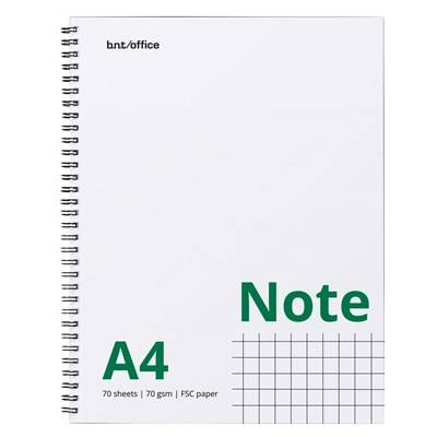 Kollegieblock A4 linjerat 70g 70 blad