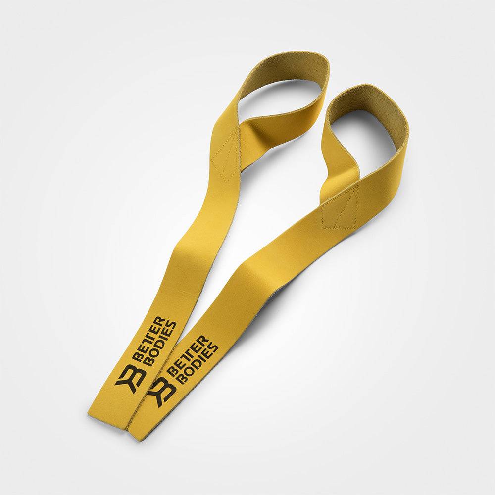 Better Bodies - Leather Lifting Straps - Nature