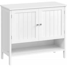 Skoskab Hallbyrå 3 Niveauer 35 x 80 x 70 cm Retro Hvid