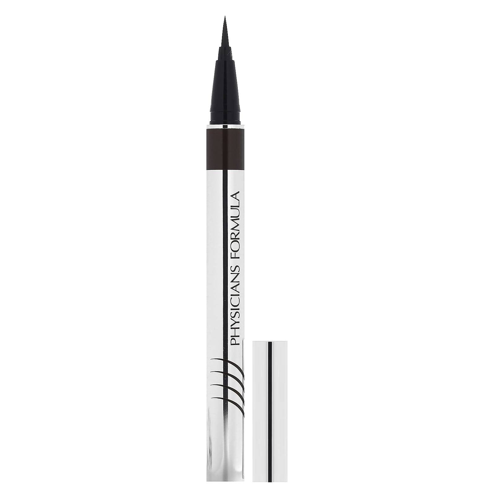 Ögonbooster, Ultrafin Flytande Eyeliner, 6898 Djupbrun, 0,5 ml(0,016 flytande uns)