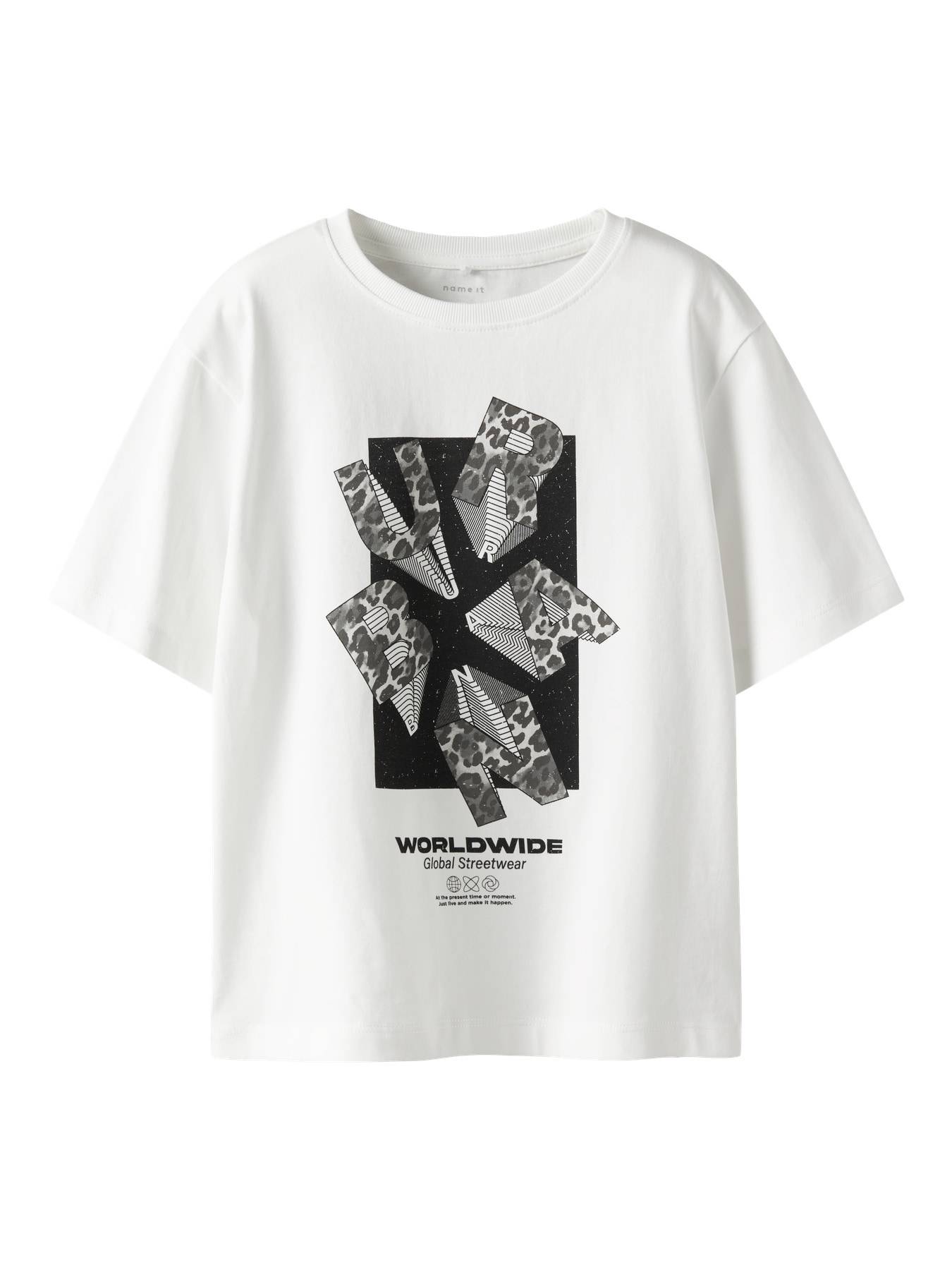 NAME IT T-shirt Ron Cloud Dancer