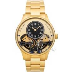 Thomas Earnshaw ES-8179-22 Scientists Faraday Sort/Gul guldtonet stål Ø44 mm