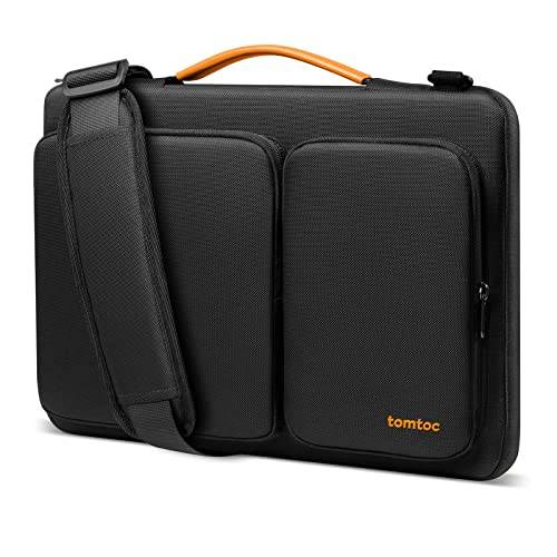 tomtoc 16-tums laptopfodral för MacBook Pro M5 Pro/Max (2026) A3428 A3429, M4/M3, 360° skydd vattentät notebookväska med plats för laddare, slitstark fodral för daglig pendling