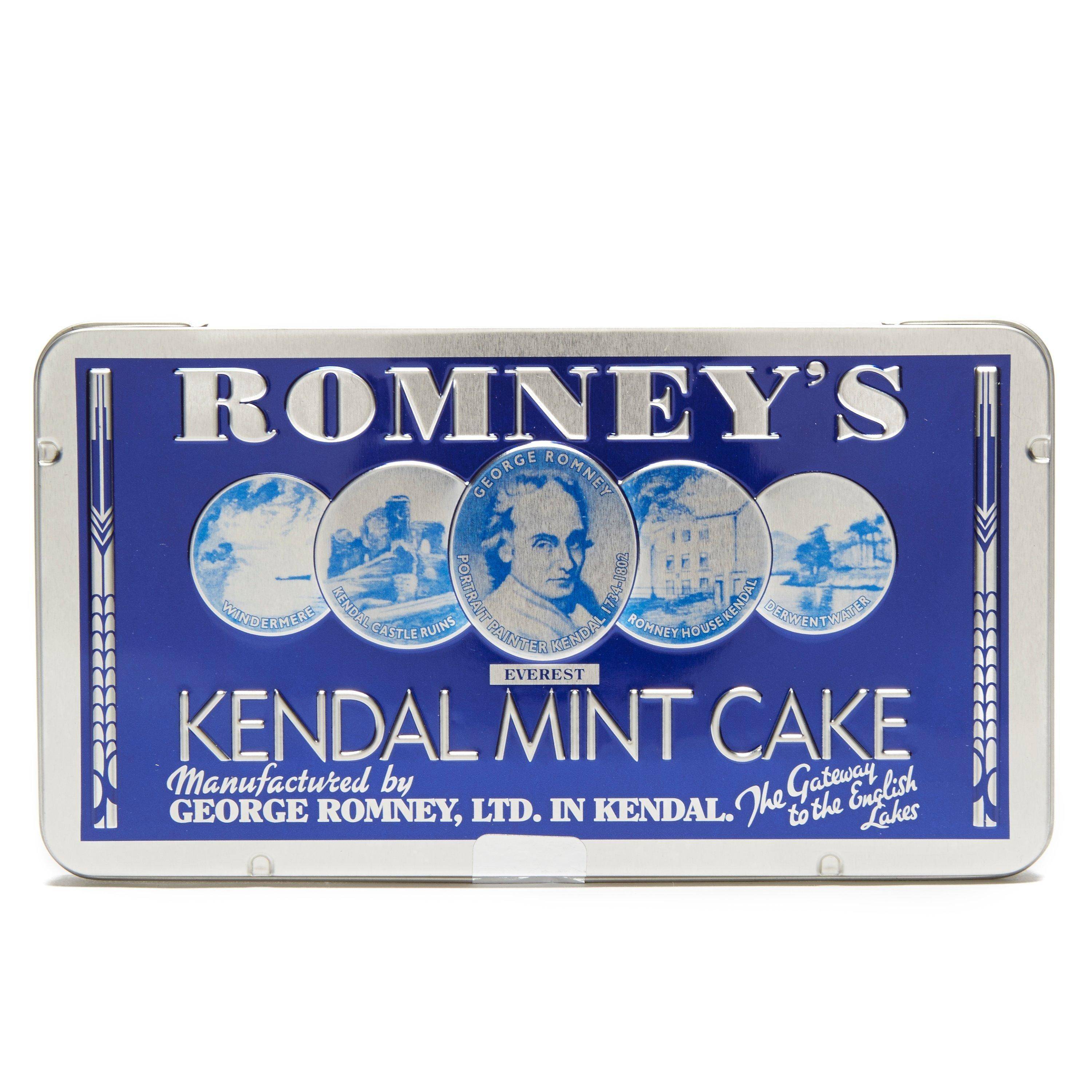Romneys Pocket-Sized White Kendal Mint Cake, Blue
