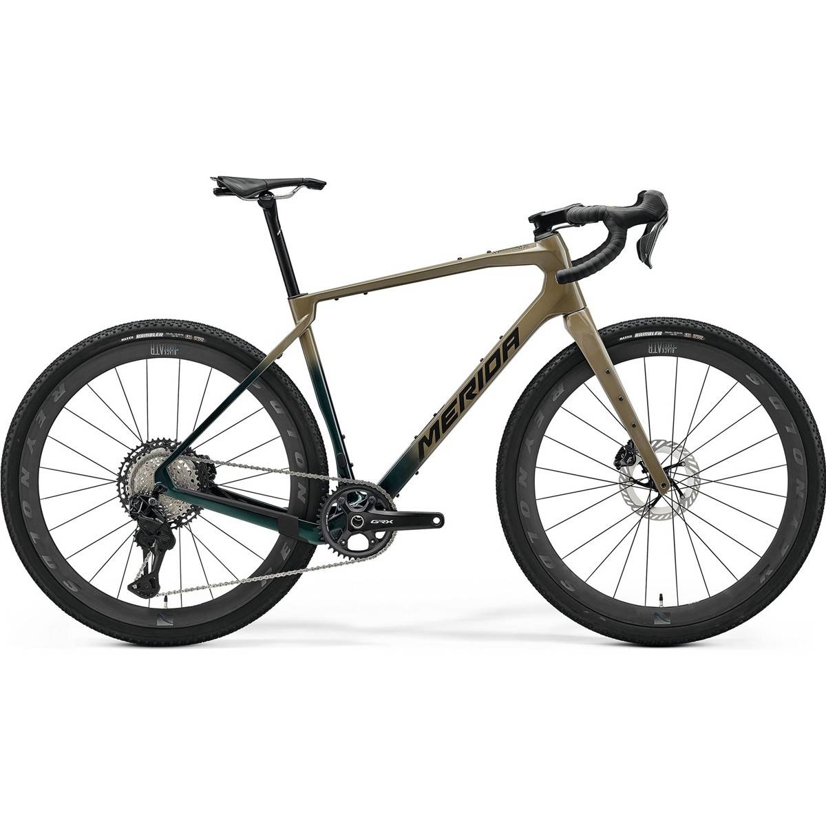 Gravelbike Merida Silex 9000 Halo Green Fade/Silver Green S 2026