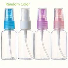Transparent Fine Mist Spray Bottles, Plastic Mini Travel Bottle Set, Squeezable Bottle, Subpackage Bottle,Portable Refillable Makeup Sprayer Container - Multicolor - Random Color 5PCS,Random Color 3PCS,Random Color 1PC,Random Color 10PCS