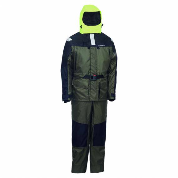 Kinetic Guardian 2pcs Flotation Suit Olive/Black - L