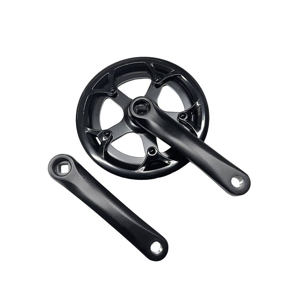 42T Foling Bike Crankset Road Bike 152MM Crank Set Hollow Tooth Plate Bike Sprocket Bike Accessories Bike Parts
