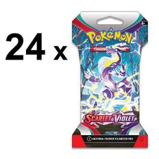 Pokemon Scarlet & Violet - Sleeved Booster Box (24 Packs)