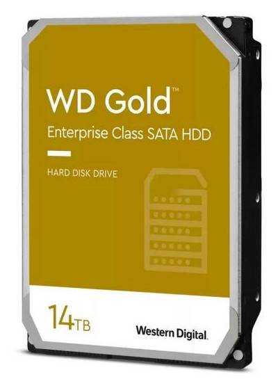 Western Digital Gold WD HDD Harddisk 14TB (SATA) 3,5tm