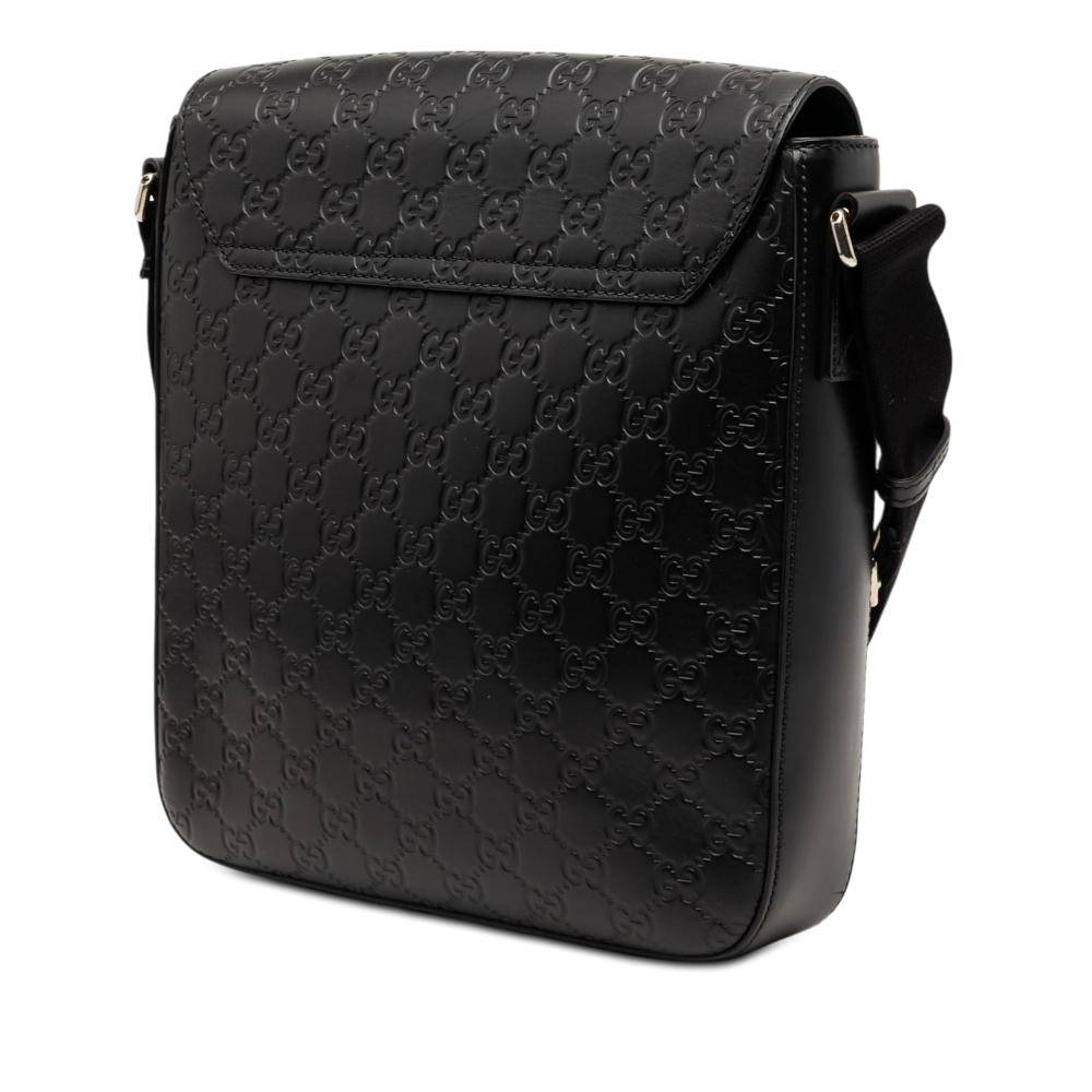 Gucci Vintage Gucci Messenger Bag L 29.50cm x W 25cm x D 5.50cm - Gucci Vintage hos Magasin.