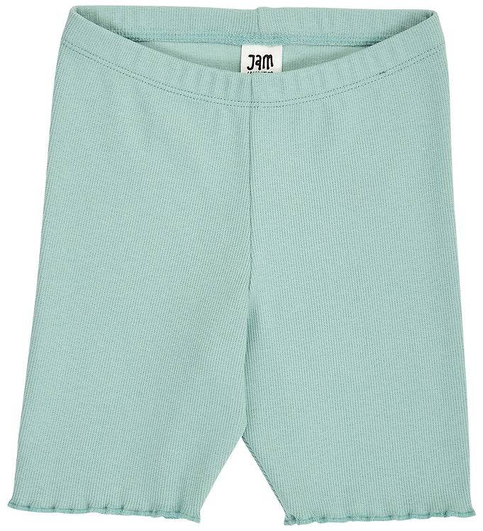 Jam Generation Cykelshorts - Rib - Granit Green - Jam Generation - 10 år (140) - Shorts