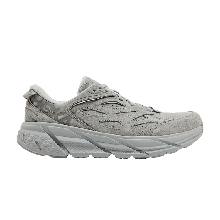 Hoka One One Clifton L Suede Limestone (All Gender) - UK 7