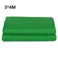 3 x 4 m Green Screen Baggrund - Grøn