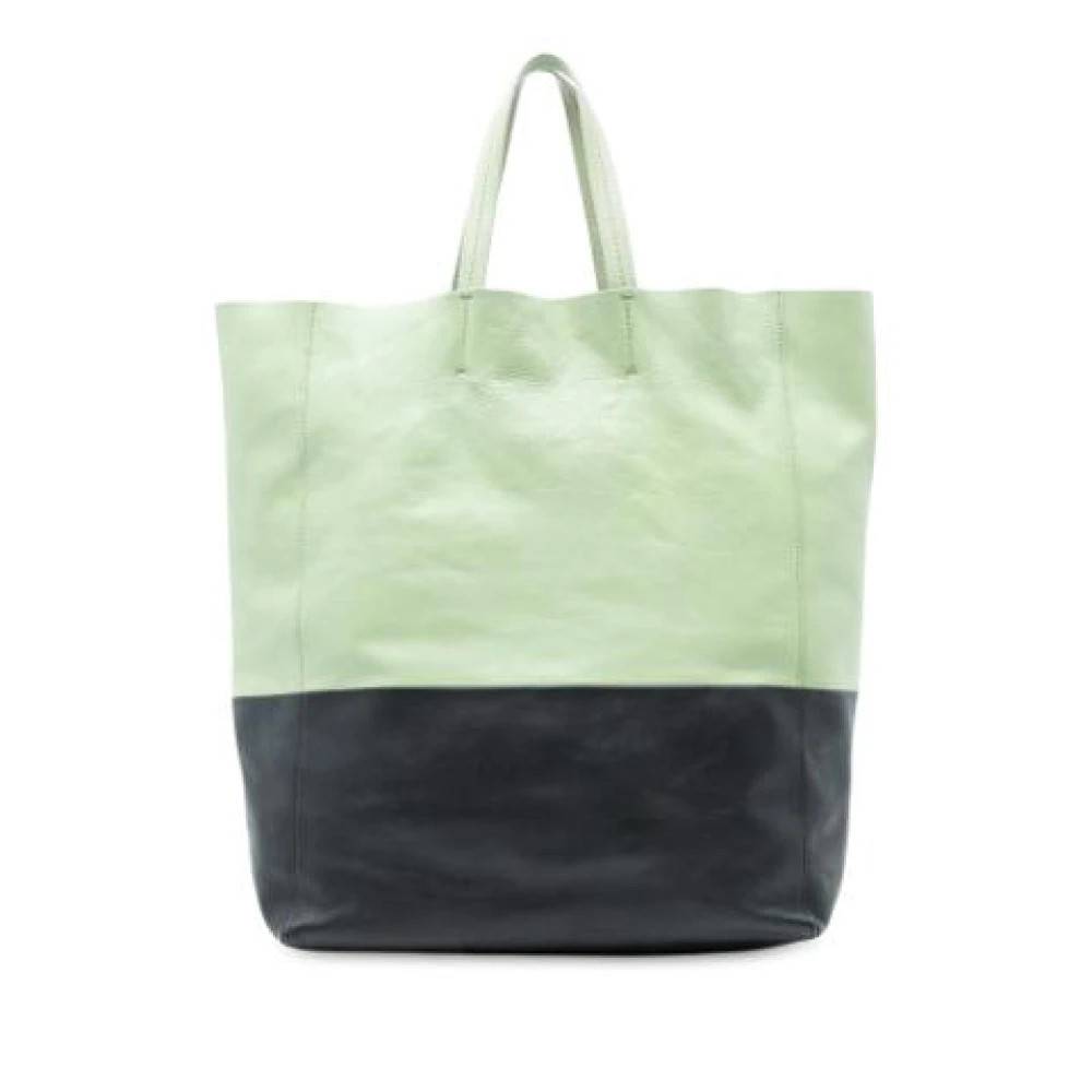 Celine Vintage Pre-owned Leather Tote - Vintage - Dame - Flerfarvet - ONE SIZE - Læder
