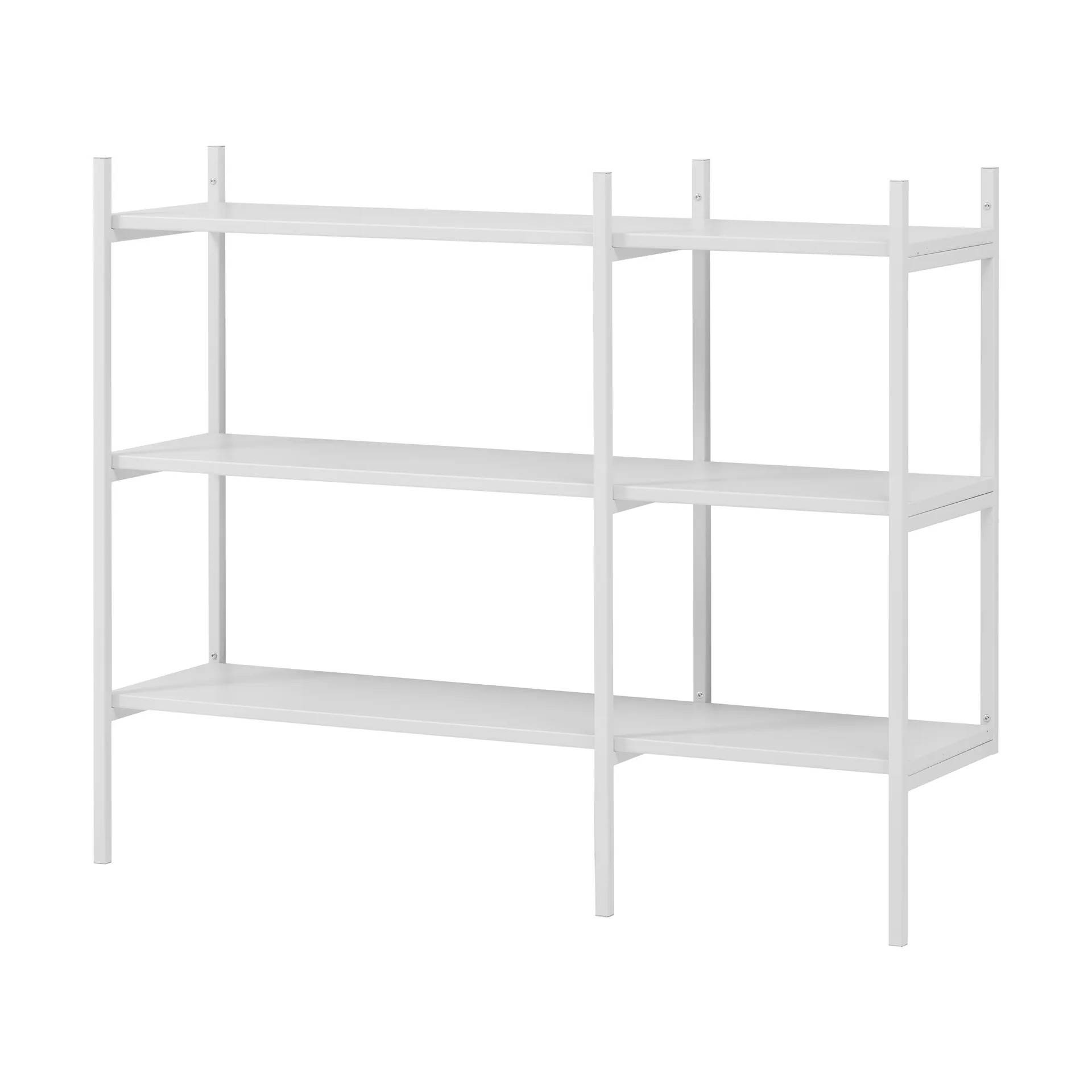 TÔNN furniture Portal bokhylla small, White, 123 cm