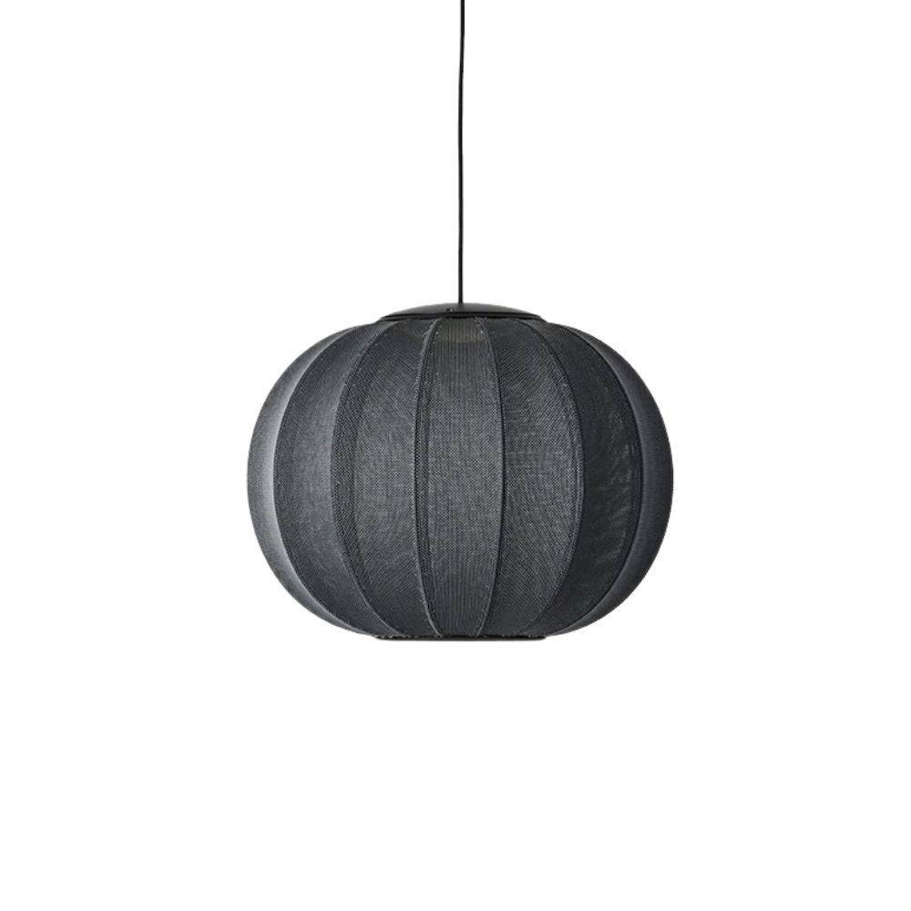 Made By Hand Knit-Wit Rund Pendel LED Black 45 cm