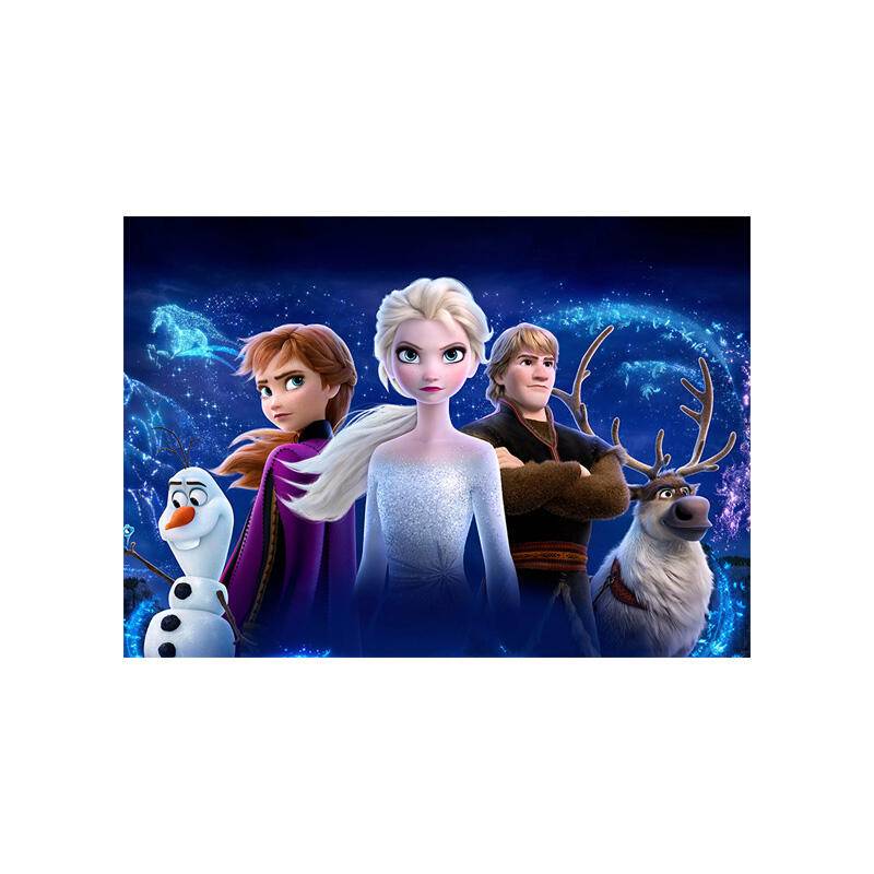 Frozen Happy A3 med tekst