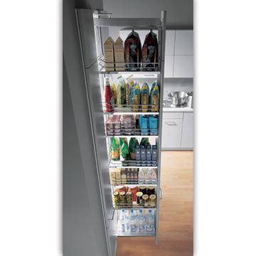 Kesseböhmer Dispensa højskabsudtræk - B: 40cm H: 190-230cm - MedSoftStop.
