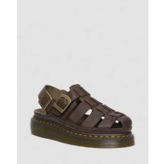 Dr. Martens Wrenlie Leder Fisherman Sandalen in Braun, Größe: 47