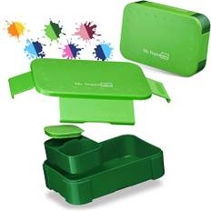 My Vesperbox – Mini Lite - Bento Box Kinder - Lunchbox - extrem robust – Brotdose – Brotbox ideal für Kindergarten und Schule (Grün)