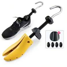 1pc Professional Shoe Stretcher For Boots, Sneakers, High Heels, Adjustable Length And Width For Men And Women - Yellow - L,S